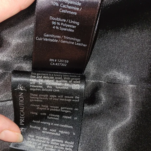 Mackage wool jacket - Picture 6 of 6